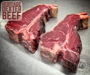 Heritage Dexter Beef T Bone Steak