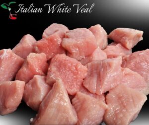 di vitello bianco a dadini ~ Diced White Veal
