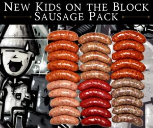 BBQ Sausage Taster Pack ~ New Kids on the Block 1