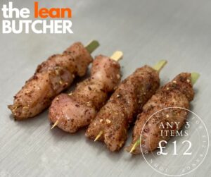 Chinese Salt and Pepper Chicken Kebabs