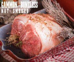 Gammon Joint - Not Smoked