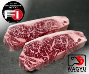Japanese F1 Mezurashii Wagyu Sirloin Steak