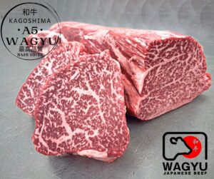 Japanese A5 Kagoshima Wagyu Fillet BMS 10-12+