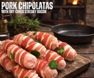 Kilted Pork Chipolatas