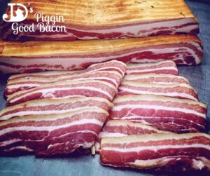 JD's Dry Cured Hickory Smoked Streaky Bacon