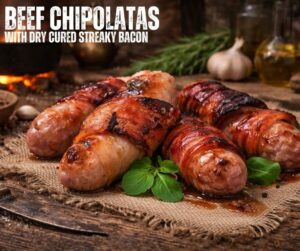 Kilted Beef Chipolatas